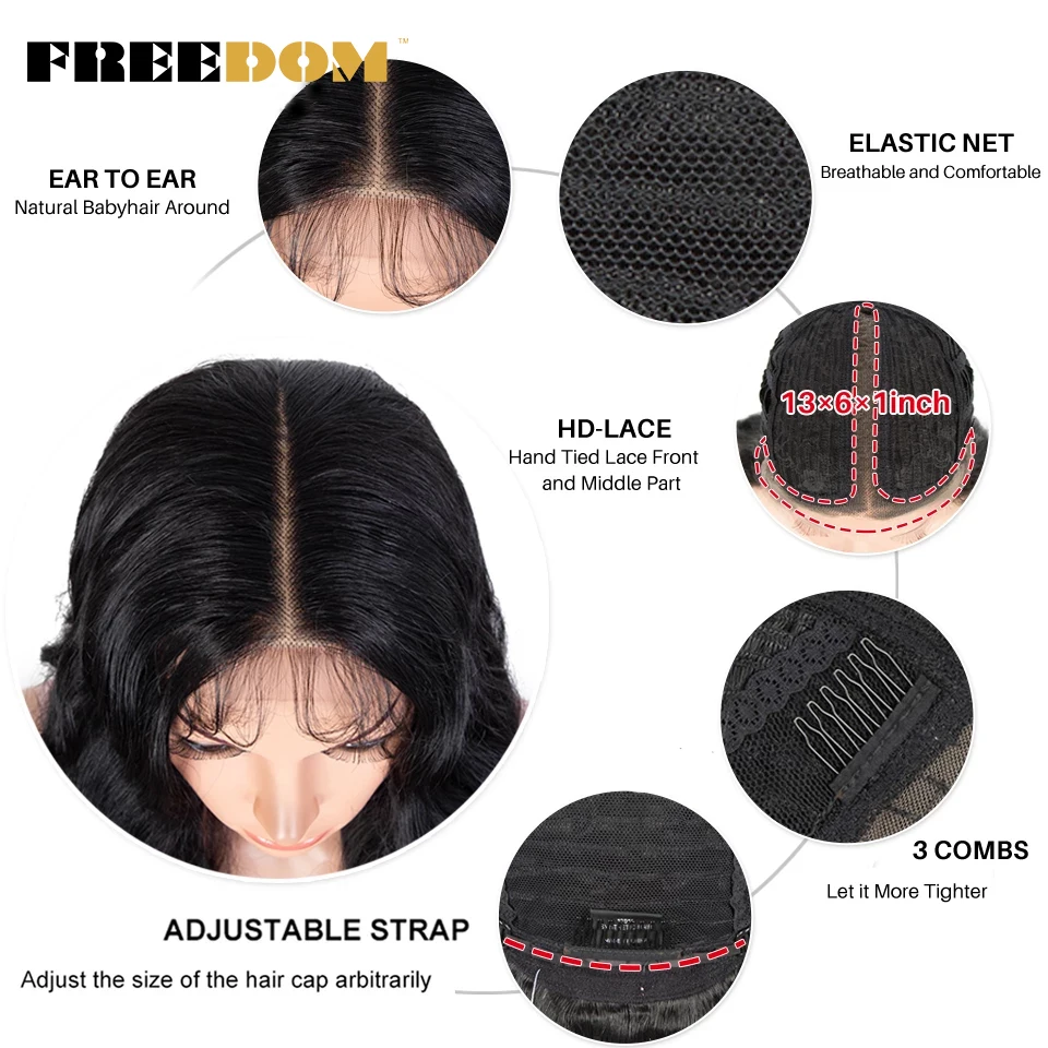 Synthetic Wig FREEDOM Synthetic Lace Front Wigs For Women 30 inches Curly Lace Wig Ombre Blonde Ginger Women's Cosplay Wigs Heat Resistant