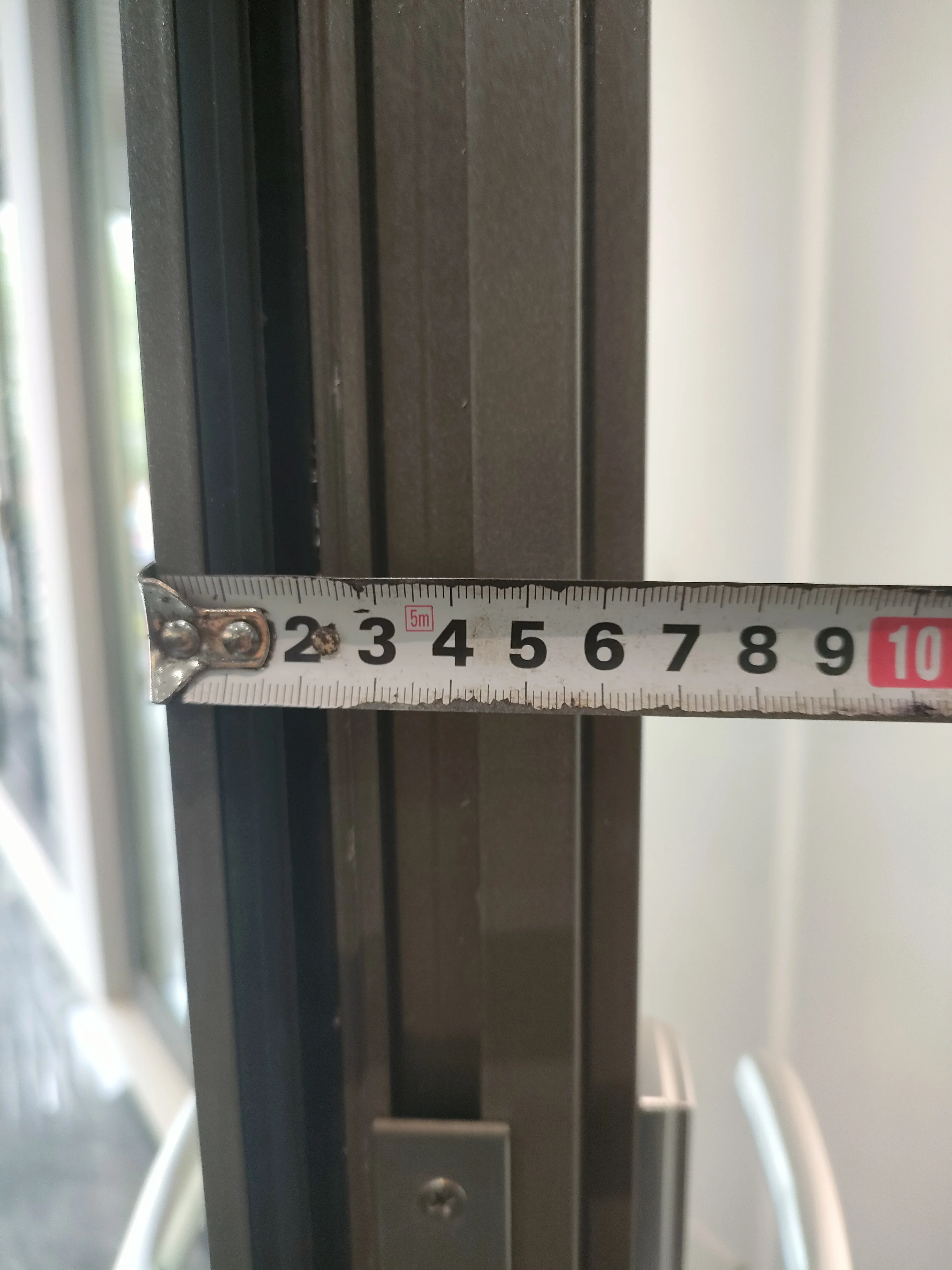 CFR customize 10*8 exterior sliding patio bi folding door balcony doors aluminum bi-fold accordion door aluminum bifold