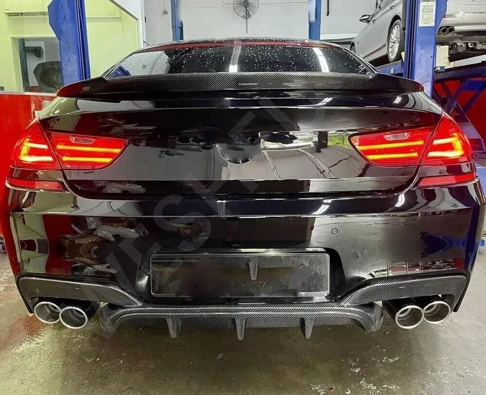 BMW 6 시리즈 리어 립 F06 F12 F13 개조 MP 모델 자동차 리어 범퍼 디..