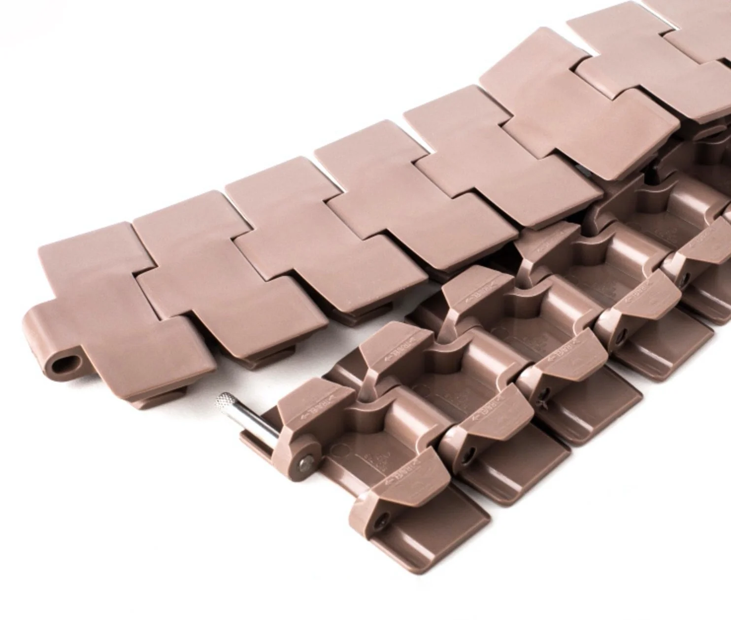 1Meters 880TAB-K600 Width:152.4mm Turning Chain Plate Conveyor Belt Beverage Line Transmission POM Chain