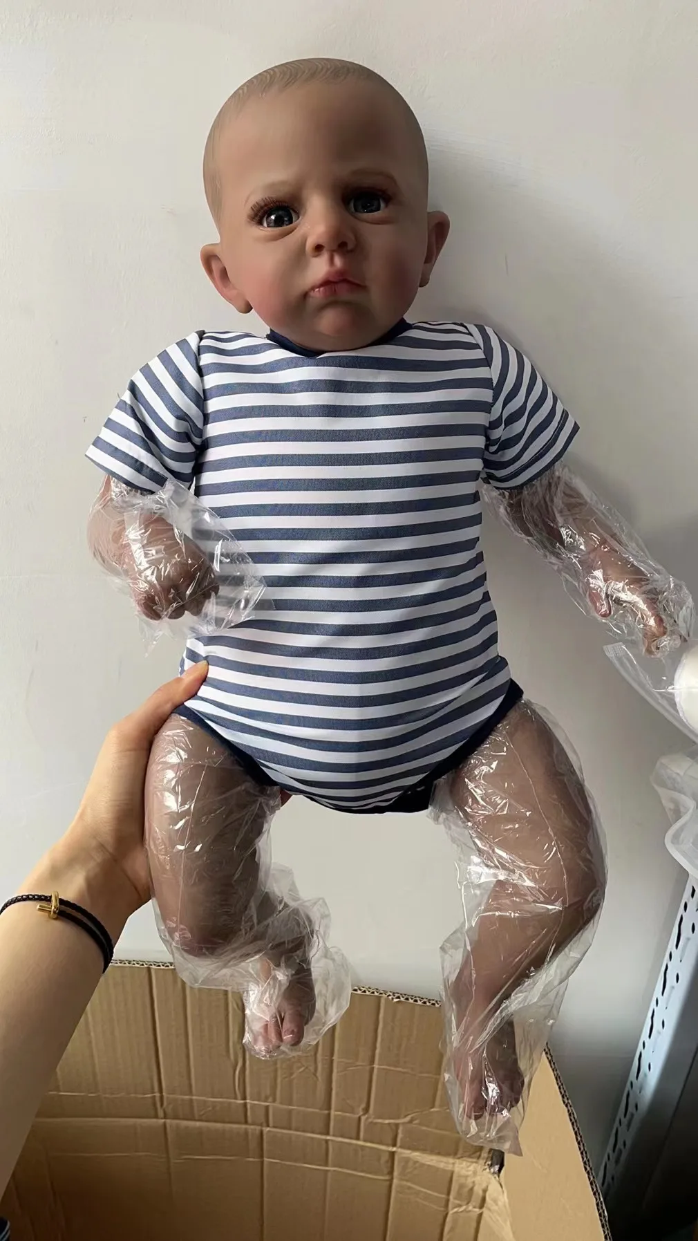 60Cm Bebe Doll Reborn Popular Limited Edition Doll Awake Neonato Bebe Realistico Soft Real Touch Bamboletta Coccolosa