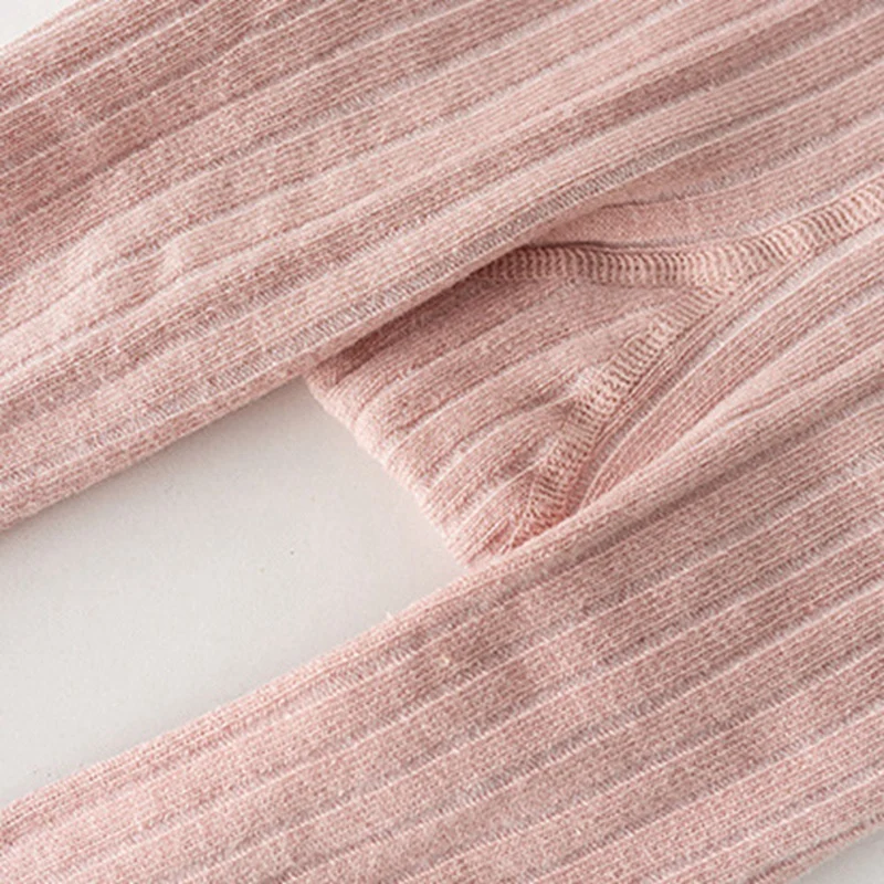Bowknot Tights Girls Spring Fall Knitted Cotton High Waist Pantyhose Baby Girl Toddler kids pantyhose ballet tights solid color pantyhose toddler tights kids leggings