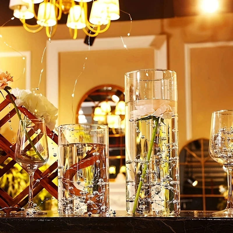 150 Pcs Faux Perle, Perles Flottantes Perles Pour Replissage De Vase