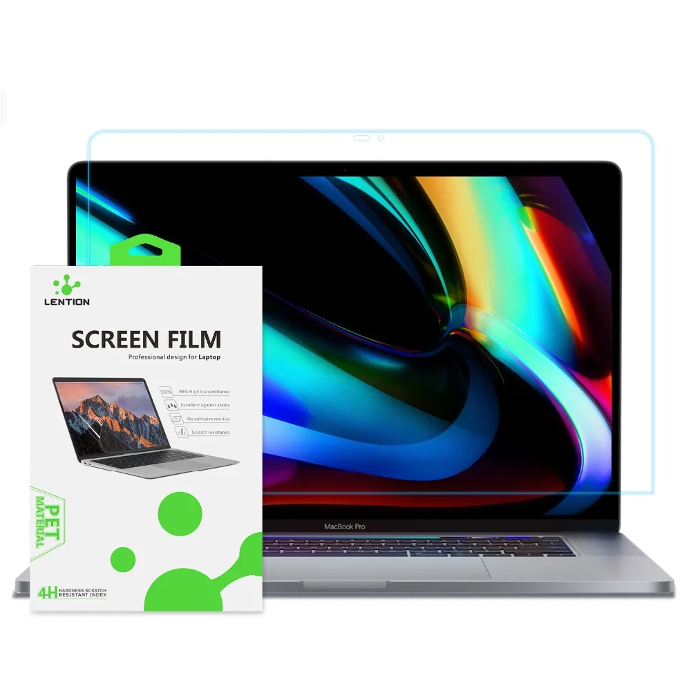 Lention Screen Protector For Macbook Pro 16 Inch 2019 Model A2141, Hd