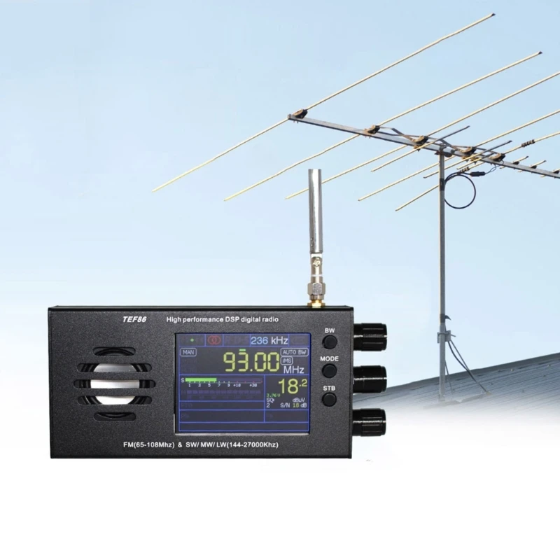Receptor De Radio Digital Tef6686 Dsp Fm 65 A 108 Mhz Sw Mw | Meses sin