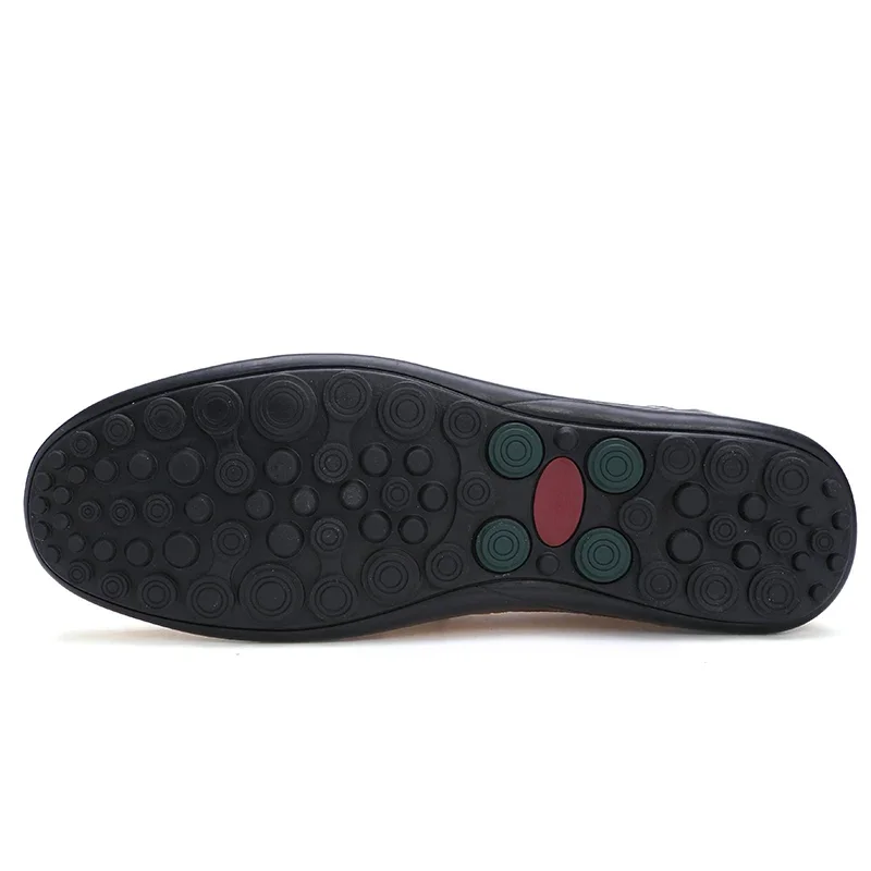 أحذية جلدية كاجوال للرجال ، أحذية بدون كعب رسمية ،...