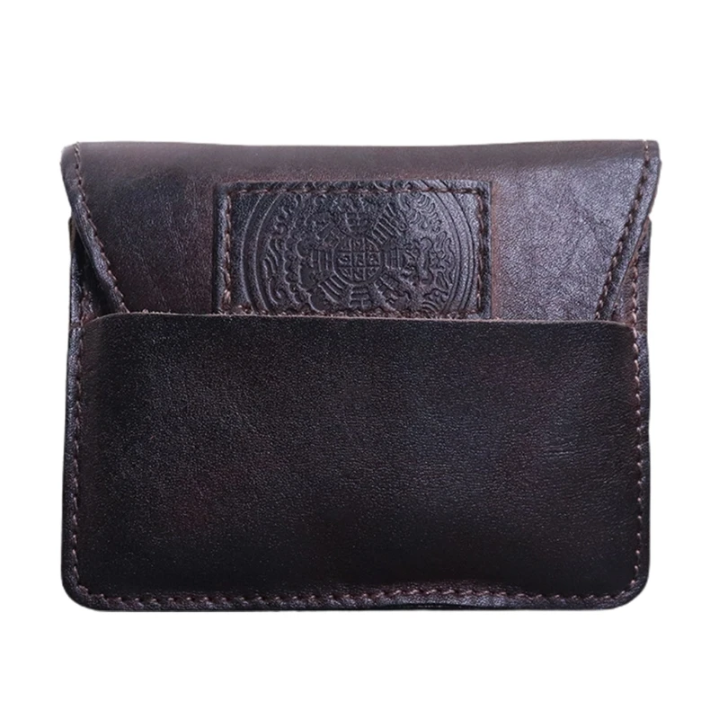 Unisex Leather Wallet Coin Purse Credit Card Holder Pocket for Case Money Bag