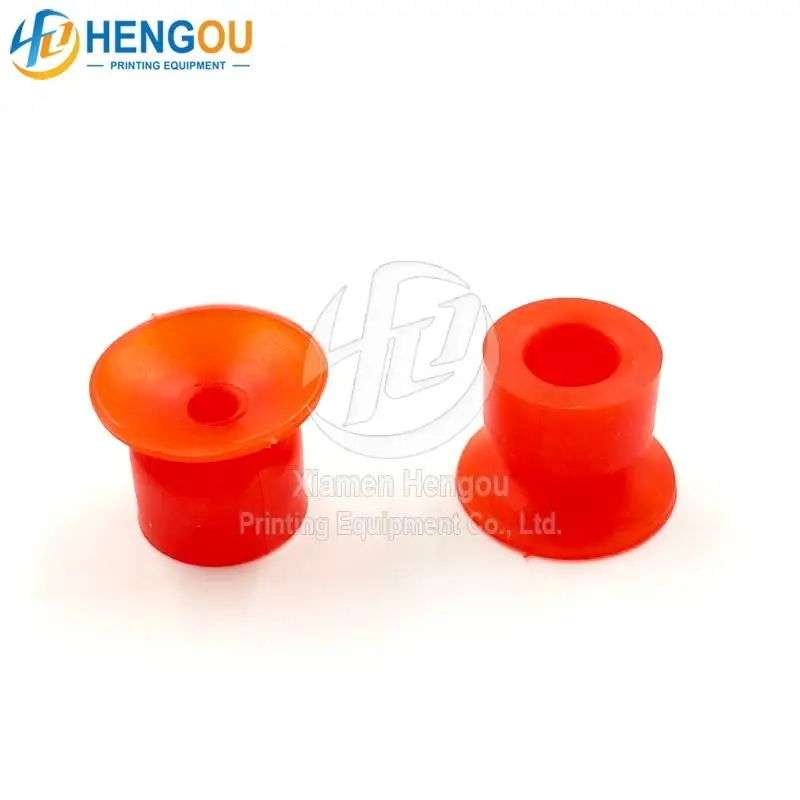 

17x13x13x6mm red rubber sucker