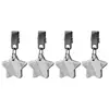 4pcs Tablecloth Weights Marble Table Cover Weights Anti-Skid Outdoor Curtain Shower Pendant Drapery Weights Table Cover Clips 6