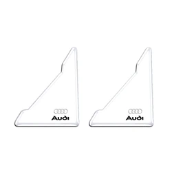 Premium Car Door Corner Protector Covers - Set of 2, Durable Auto Accessories (White)