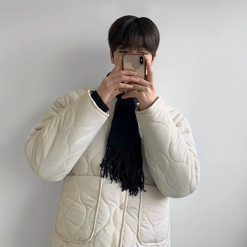 Korean Version Short Cotton-padded Clothes Men's New Winter Thick Cotton-padded Clothes Trend Loose Coat