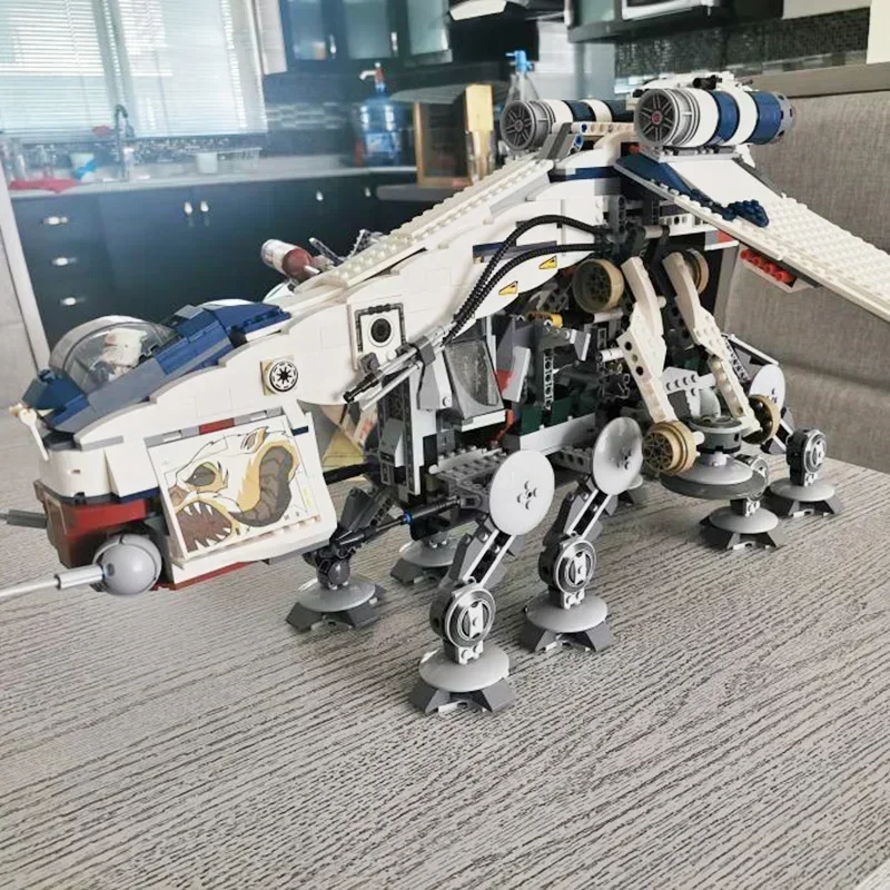 Building Block Toys Republic Walker Building Blocks Bricks Compatible 10195 Transport Ship for Children