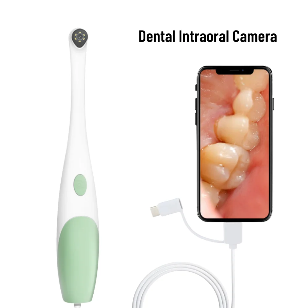 

HD USB Digital Endoscope Camera 3-in-1 Android Mobile Phone Visual Intraoral Camera Pet Orthodontist Skin Observation Tool 6LED