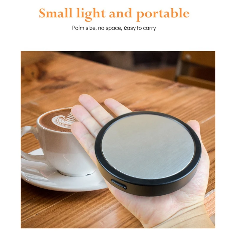 Top Deals USB Warmer Gadget Thin Cup-Pad Coffee Tea Drink USB Heater Tray Mug Pad Home Office Supplies