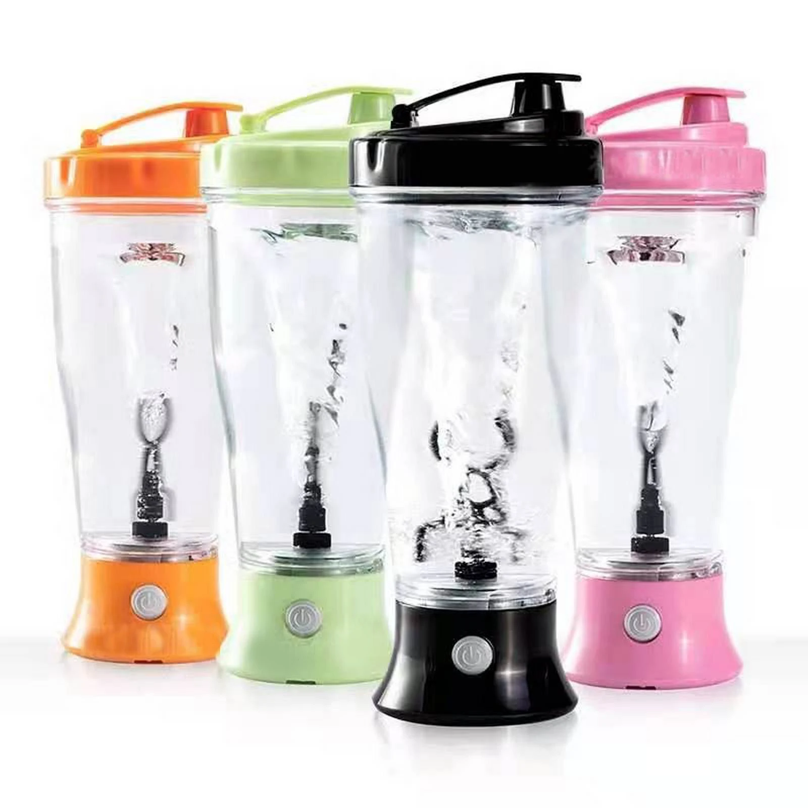 450/600ml Electric Protein Shaker Bottle USB Rechargeable Blender Portable  Protein Mixing Cup Gym Accessories For Home Kitchen - AliExpress