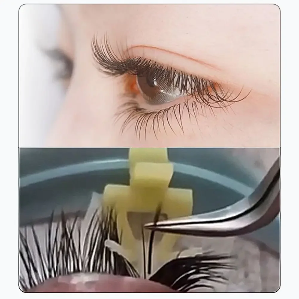 3Pcs/Set Silicone Eyelash Perm Pads Eyelash Extension Aid Patch Reusable Eyelash Lifting Grafting Separator Makeup Tools