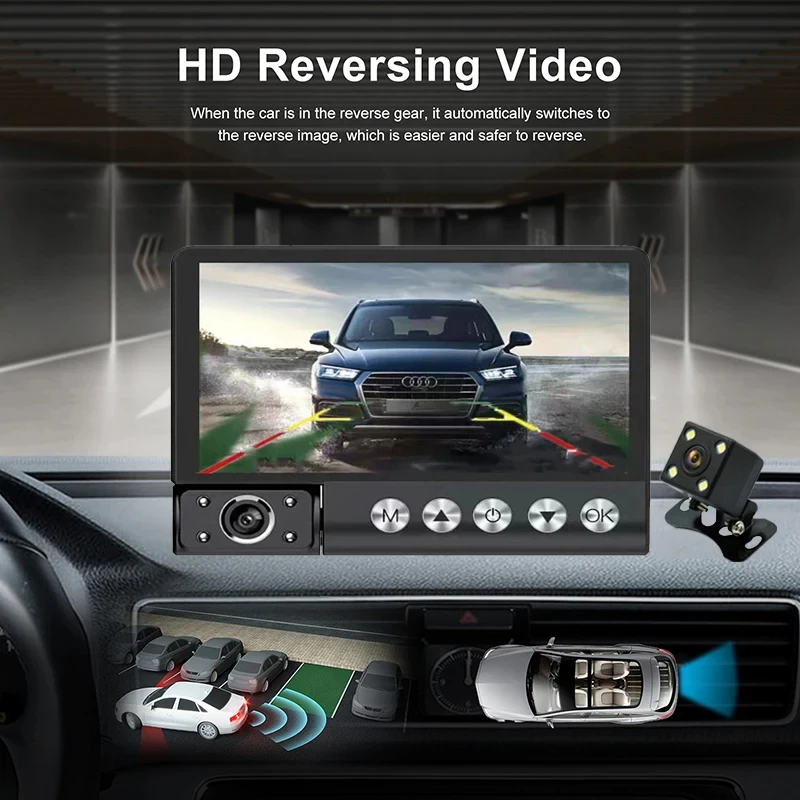  3   ķ, 1080P ڵ DVR, 4 ġ   , ĸ麸 ī޶, ܺ GPS ġ ũ, ڵ ׼