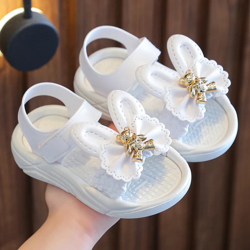 Children's Sandals Summer Girls Soft Sole Anti slip Small Medium and Large Children's Baby Student Beach Shoes Baby Shoes Kids Shoes Children Sandals Kids Sandals Beach Shoes