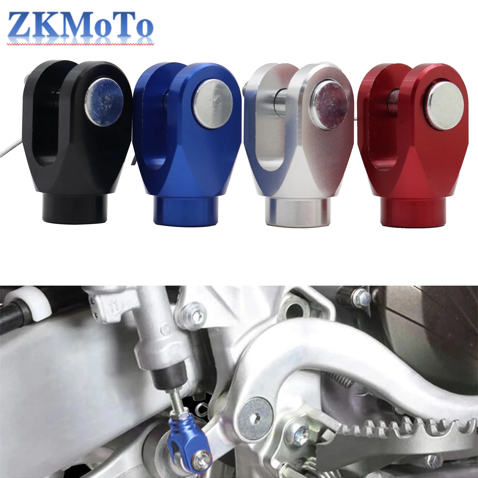 

Motorcycle CNC Rear Brake Clevis For Yamaha YZ125 YZ250 YZ250F YZ450F YZ125X YZ250X YZ450FX YZ250FX WR250F WR450F 2003-2023