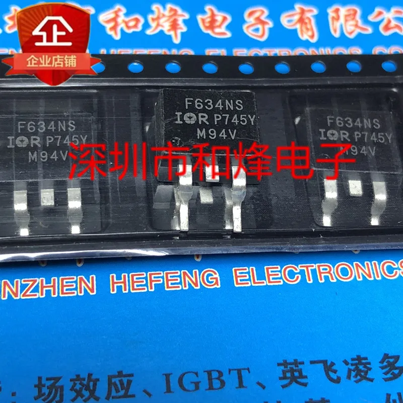 10PCS F634NS IRF634NS TO-263 250V 8.1A   100% new and original