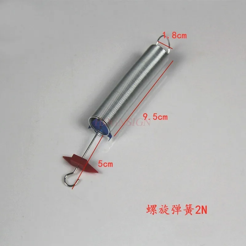 5pcs set spring physical spring instrument physics experimental equipment Physics Mechanics Teaching Instrument Helical group Hooke's law soft