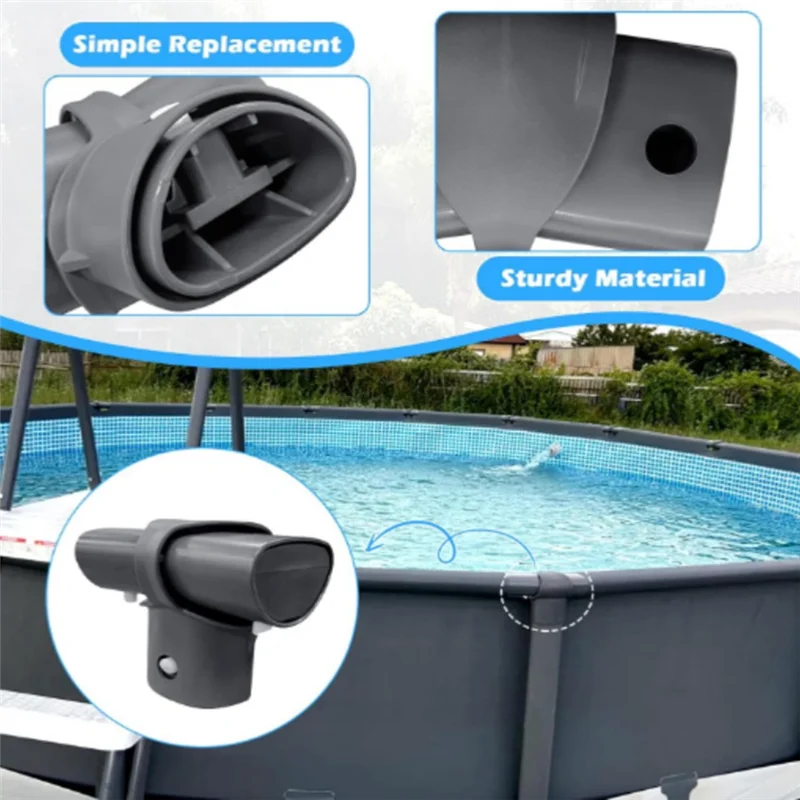 Joint en T Y67A-12427 pour piscines Intex Ultra Frame, pièce de rechange Durable pour modèles de 15 pieds à 16 pieds