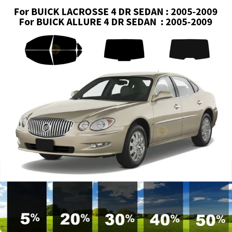 

Precut nanoceramics car UV Window Tint Kit Automotive Window Film For BUICK LACROSSE 4 DR SEDAN 2005-2009