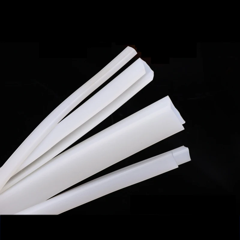 U-Shaped Silicone Rubber Sealing Strip Shower Door Glass Weatherstrip Edge Guard Translucent White 0.5mm-10mm door seal strip sealing strip tape window seal strip sealing tape sealing strip rubber seal strip rubber door weatherstripping silicone seal strip shower door seal rubber shower seal