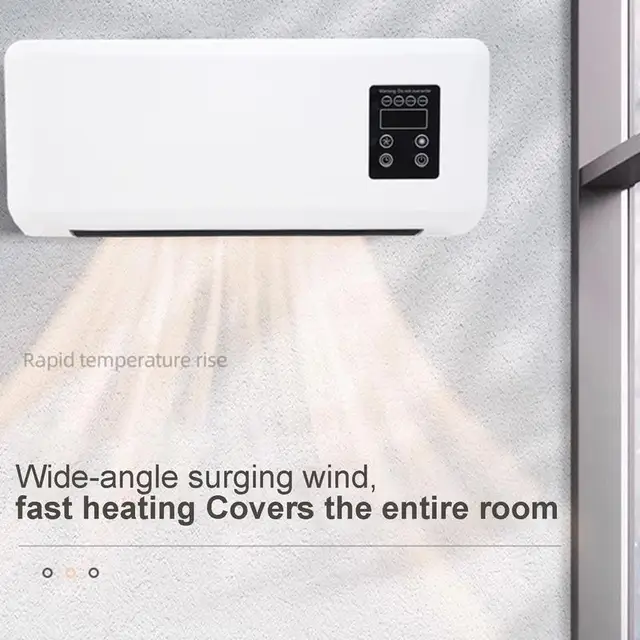 Wall Mounted Air Conditioner Air Conditioner Portable Heating And Cooling Remote Control Portable Air Conditioners No Window 2