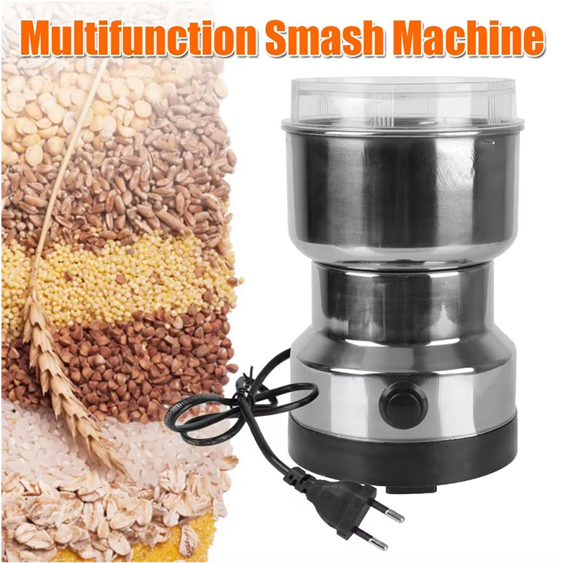 Electric Grinder Coffee Grinder 4-leaf Cereal Grinding Coffee Chopped Home Electric Coffee Grinder Nut Bean Flavor Mixer