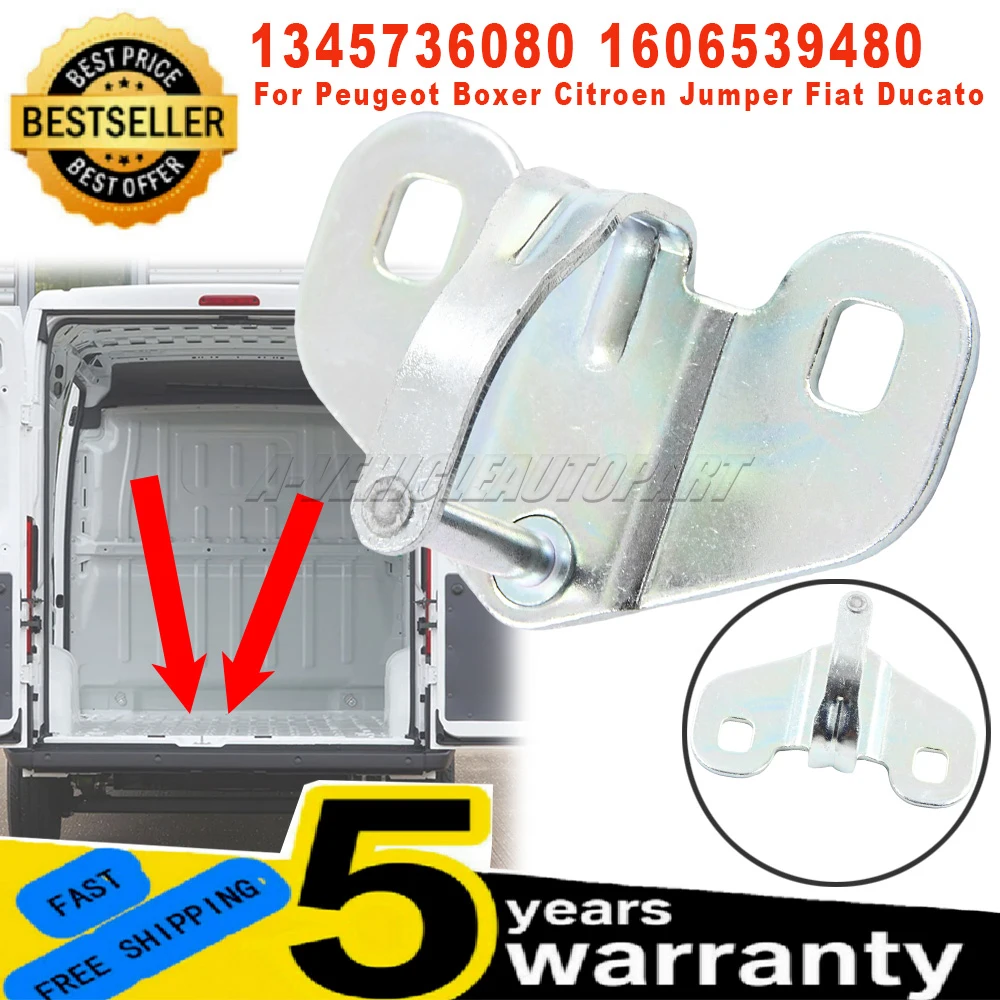 1345736080 1606539480 สำหรับ Peugeot Boxer Citroen Jumper Fiat Ducato ตัวล็อคประตูท้ายใหม่ สีเงิน อุปกรณ์เสริมรถยนต์ 1