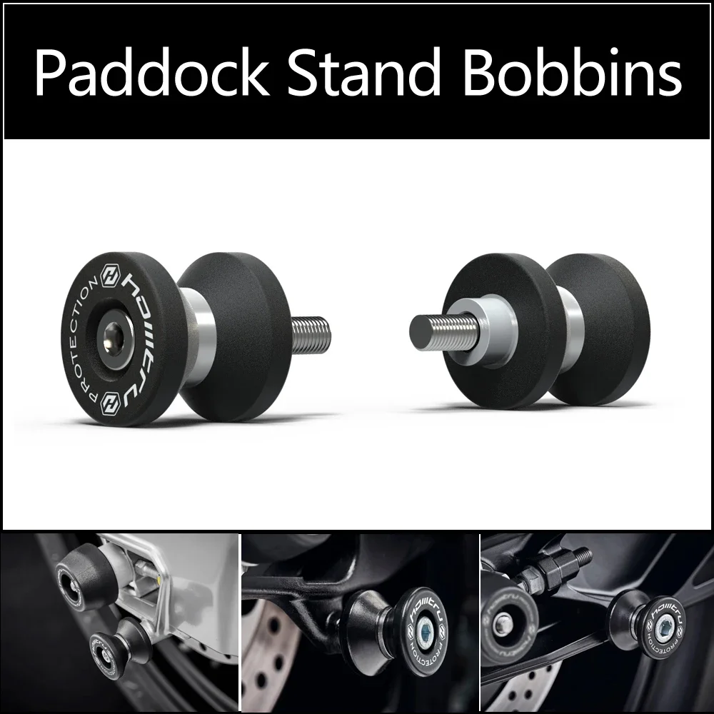 

Motorcycle Rear Stand Screw Swingarm Spools Slider Accessories For Ducati DesertX / Multistrada V4 V4S V4 Rally V4 S Sport 21-23