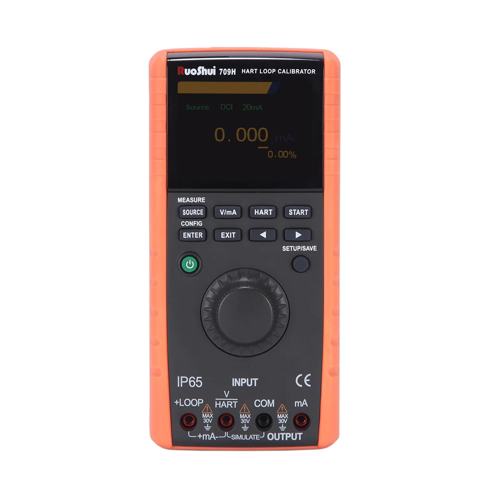 

709H Multifunction Loop Calibrator with Accuracy of 0.01% and HART communication
