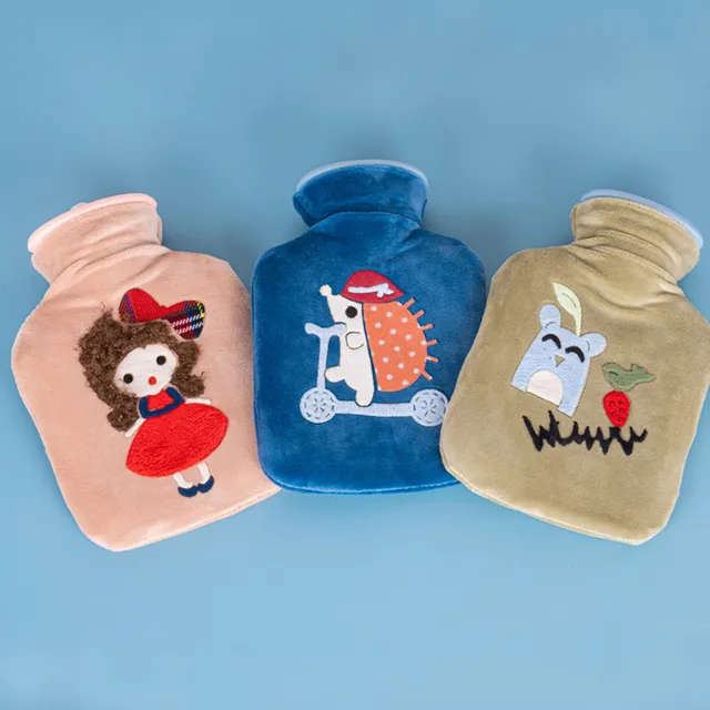 Új A 250 Ml -Es Forró Vizes Palackban Nyaki Váll Kézi Láb Melegítők Sűrűségű És Hideg, Újrafelhasználhatók - Image 3