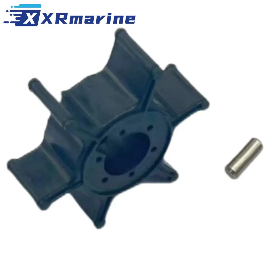 ウォーターポンプインペラーとキー YAMA 船外機 2 & 4 ストローク 5 6 HP 6E0-44352 ウォーターポンプインペラー 4HP 5HP 6HP 船外機交換部品に適合