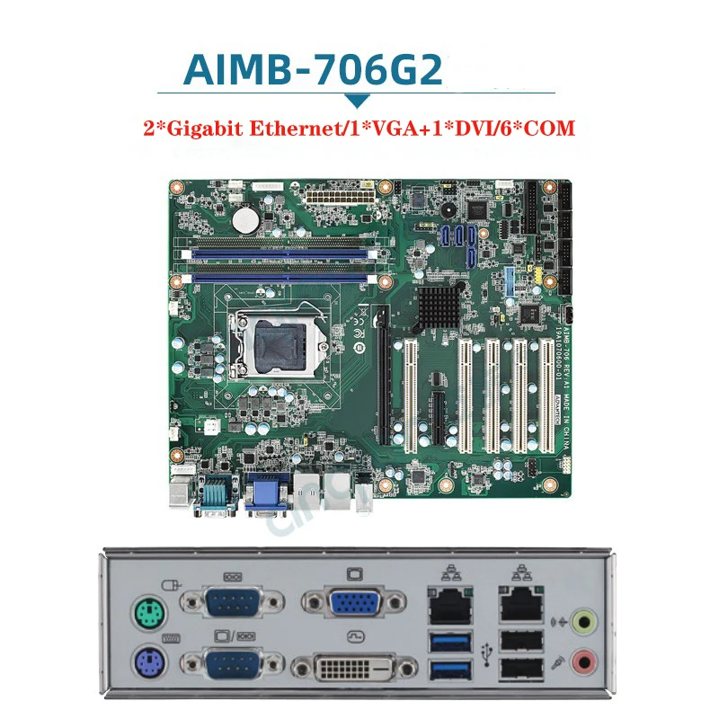 Hot ATX Motherboard Supports 8 Generations CPU Dual Network Ports For Advantech Industrial Motherboard AIMB-706 AIMB-706G2-00A1E 5 Hot ATX Motherboard Supports 8 Generations CPU Dual Network Ports For Advantech Industrial Motherboard AIMB-706 AIMB-706G2-00A1E - Image 3