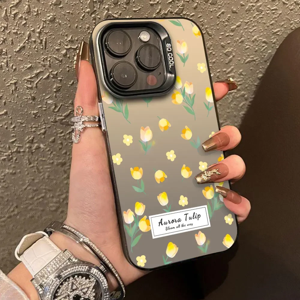 Shockproof Floral Phone Case - Durable Protective Cover
