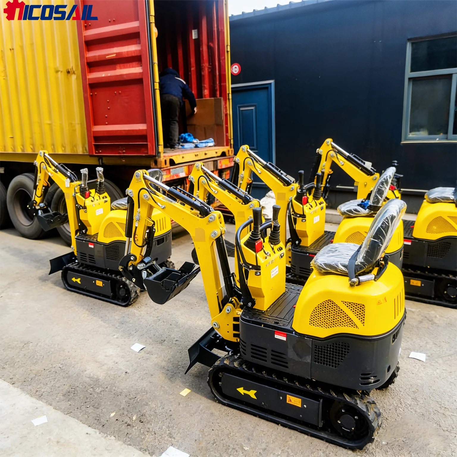 Factory Direct 800kg Small Excavator 0.8 Ton EPA CE for Outdoor Engineering