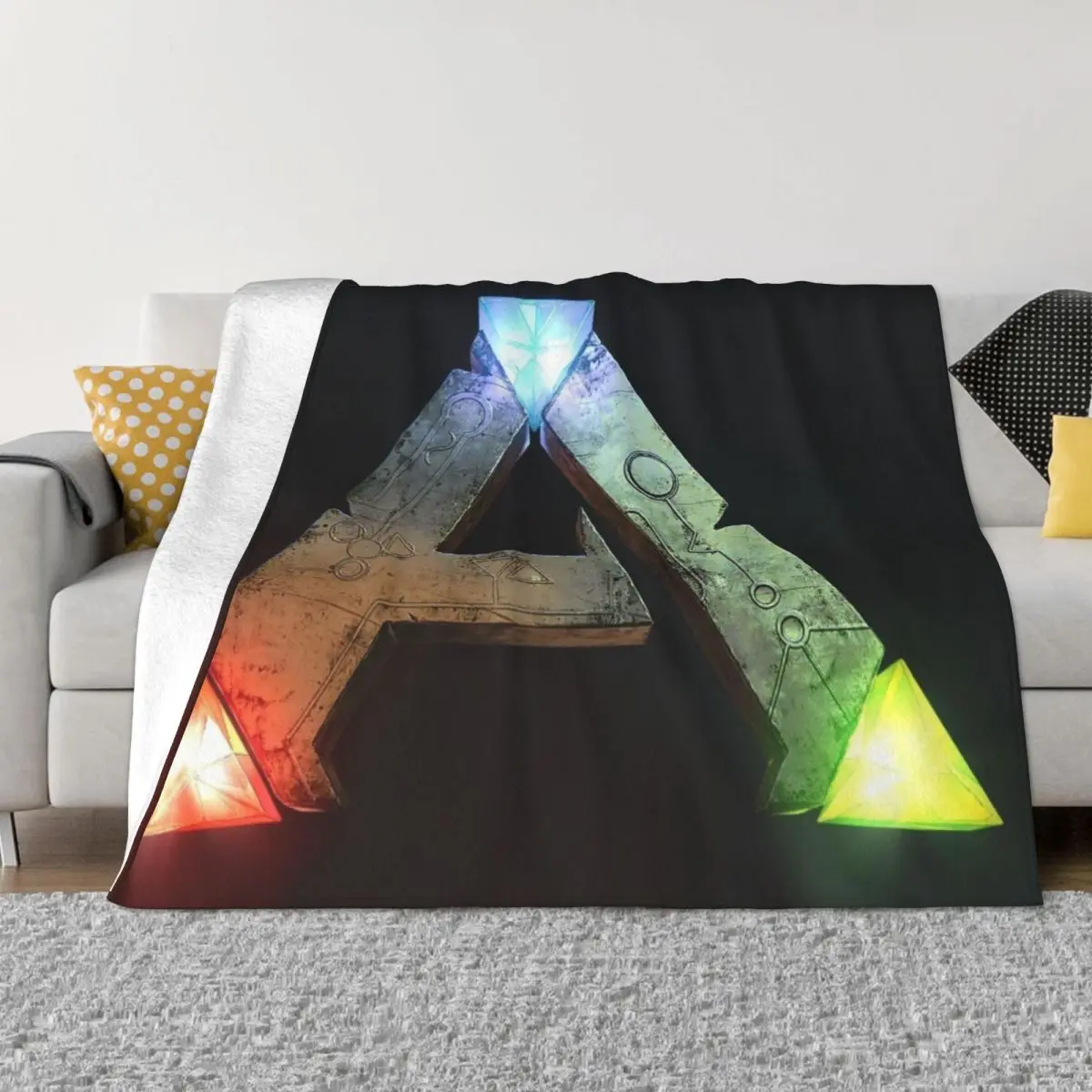 

Ark Survival Throw Blanket Blanket Sofa Retro Blankets Bed blanket