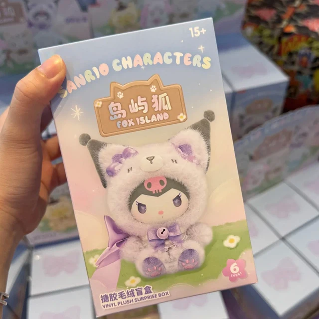 Sanrio Characters Fox Island Blind Box Cinnamoroll Kuromi Vinly