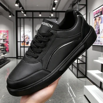 أحذية رياضية كاجوال للرجال النسخة الكورية من الأحذية البيضاء الصغيرة المائة للفصول الأربعة أحذية نسائية قابلة للتنفس