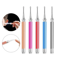 LED Penlight Torch Flashlight Otoscope Tool Earwax Removal Ear Wax Visual Spoon Earpick Cleaning Endoscope Light for Adult Baby 1