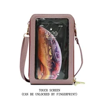 Crossbody Travel Handbag Cellphone Purse Shoulder Bags Women Touch Screen Mobile Phone Bag Card Case Wallet Female Messenger Bag 1