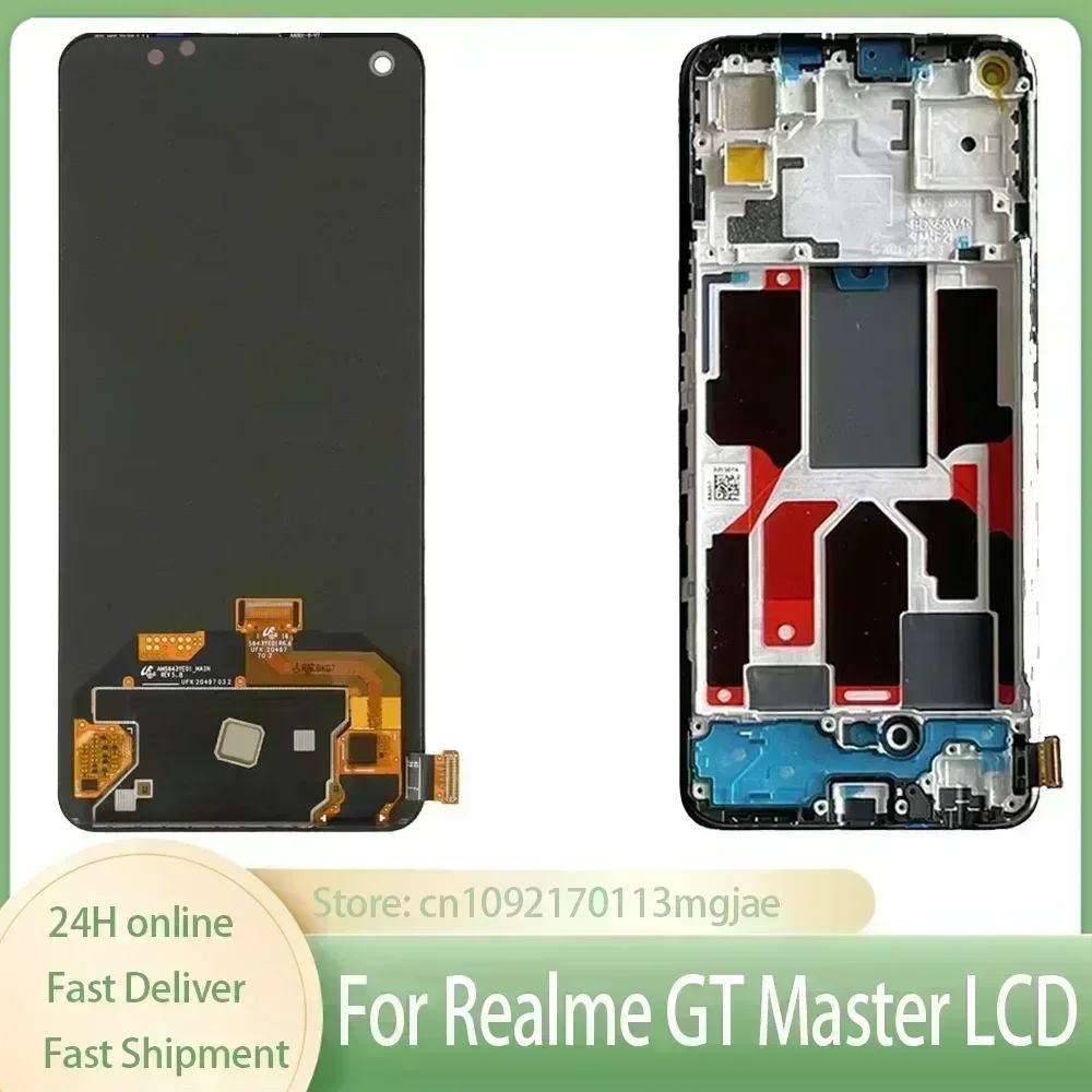 6.43" Original AMOLED For Realme GT Master Edition RMX3363 LCD Display ...