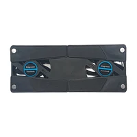 USB Powered Laptop Cooling Pad with Double 60mm Fans Foldable Cooler Pad Notebook Cooler for Notebook Laptop PC Computer - Image 4