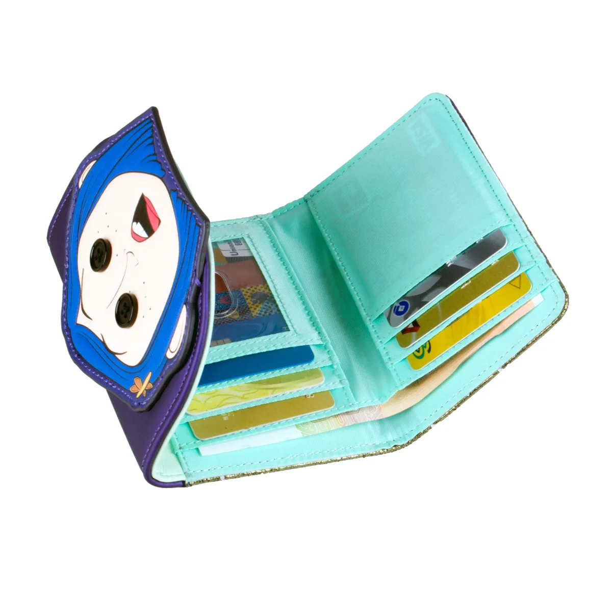 High quality 3D relief decorative stickers for women's wallets, colorful sparkling materials for women's card holders and coin p