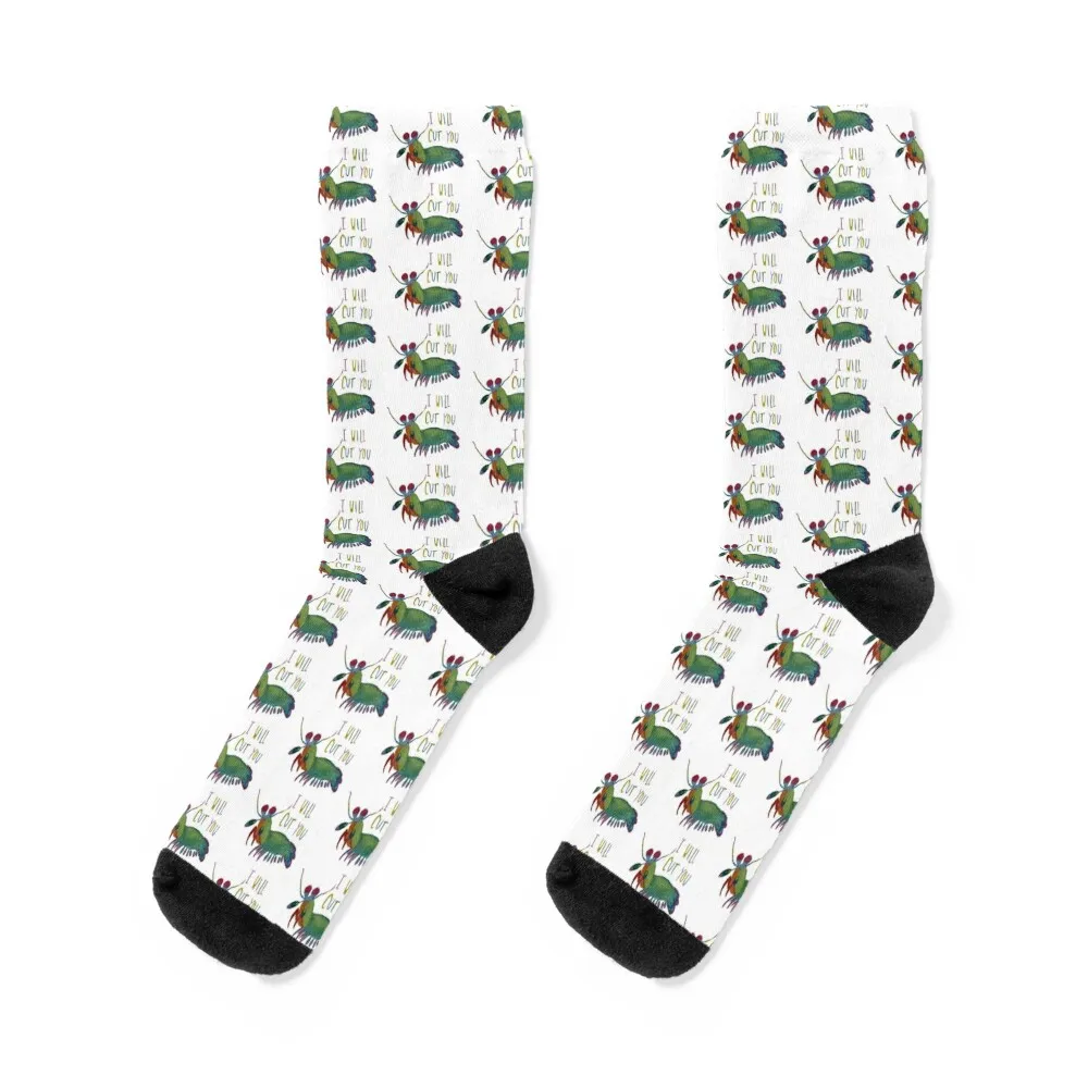 

Mantis Shrimp Threat Socks set golf aesthetic Men Socks Women's