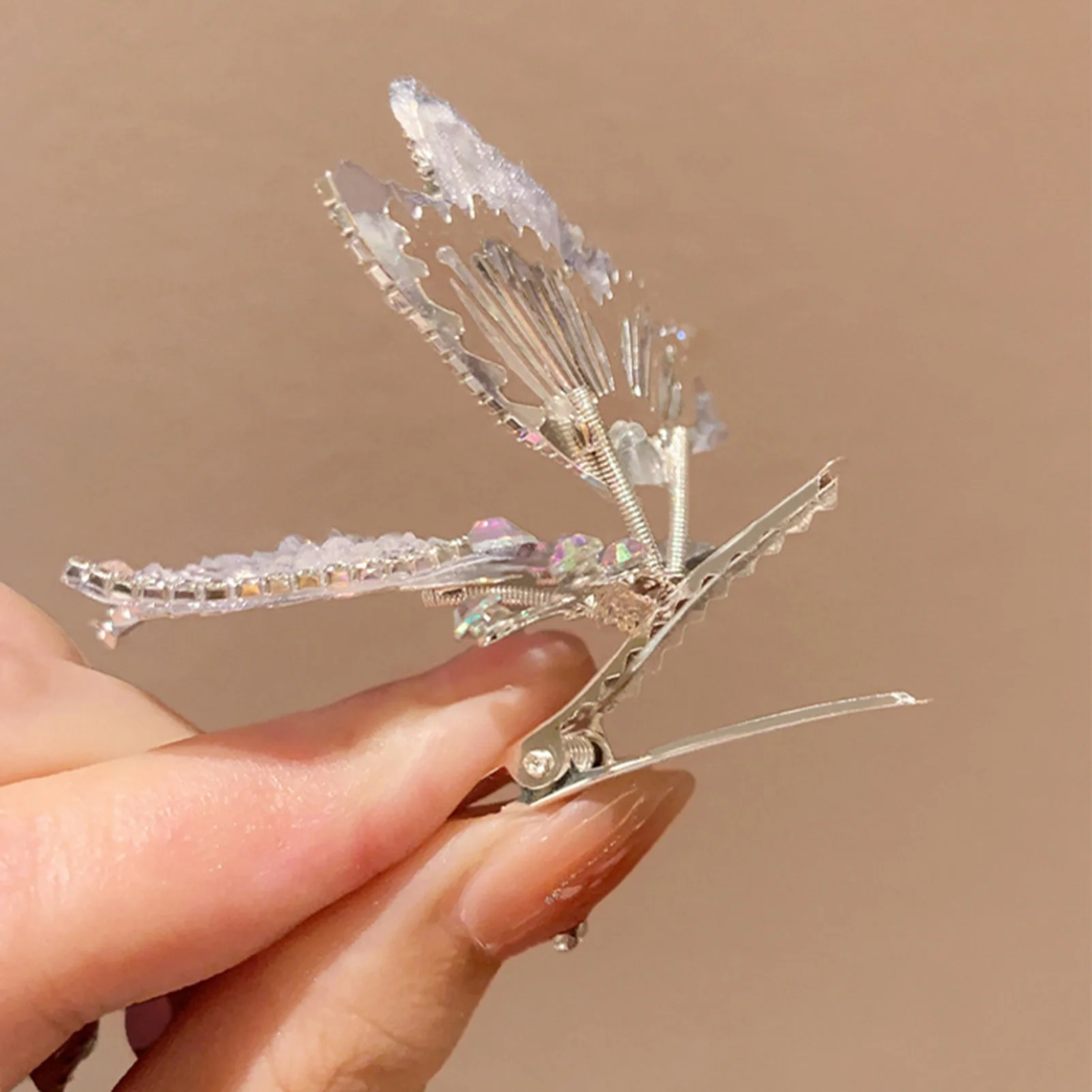 Fairy Butterfly Hair Clips Colorful Butterfly Hair Barrettes  display picture 1