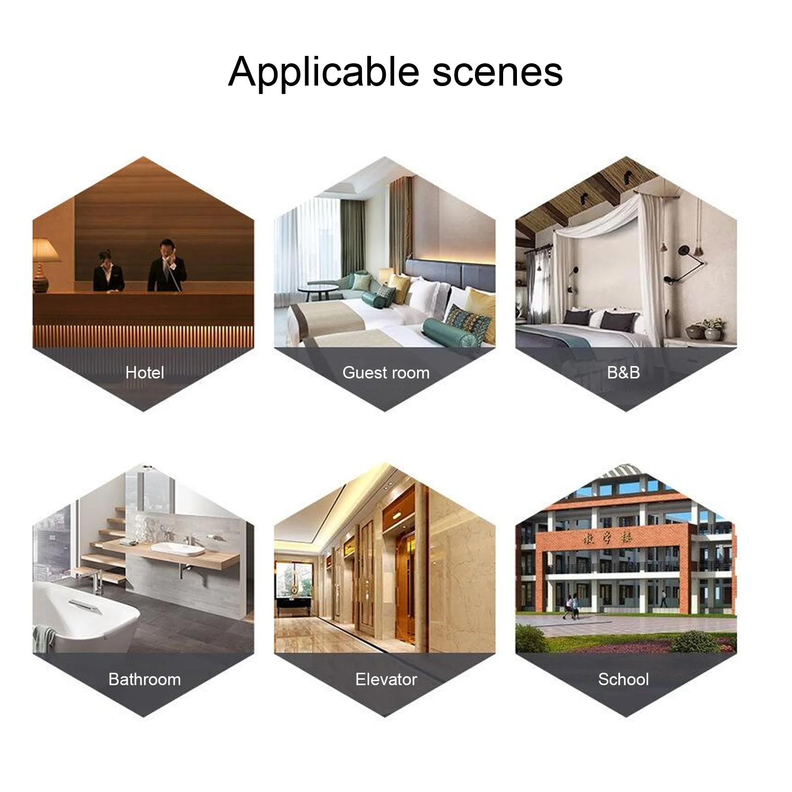 Corded Home Phone Corded Phone ABS Wall Mounted Landline Telephone with Volume Control Mute and Redial Function for Office Hotel