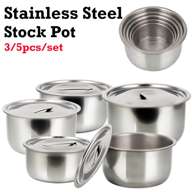 Stainless Steel 20 Quart Stock Pot  Large Cooking Pots Stainless Steel - Large  Stock - Aliexpress